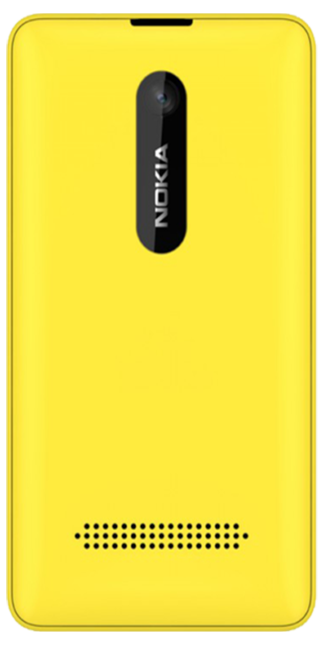 nokia asha 210 yellow